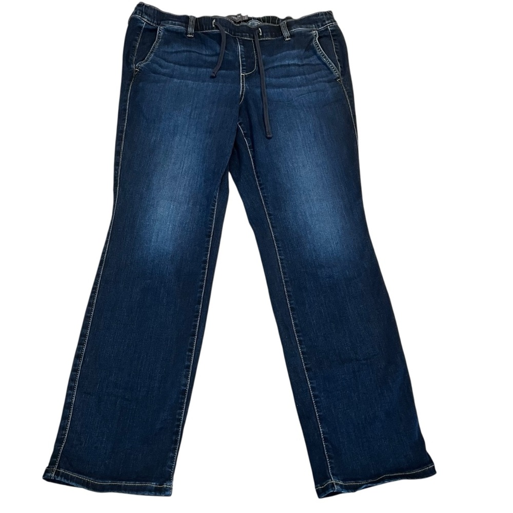 Torrid Weekend Boyfriend Straight Super Soft Pants Size 1R Elastic Waist